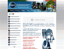 Tablet Screenshot of contraespionaje.com.mx